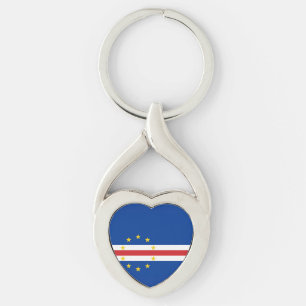 Chaveiro Bandeira de Cabo Verde