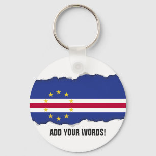 Chaveiro Bandeira de Cabo Verde