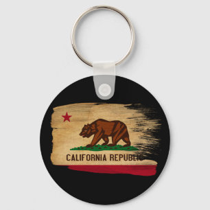 Chaveiro Bandeira de Califórnia
