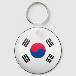 Chaveiro Bandeira de Coreia do Sul