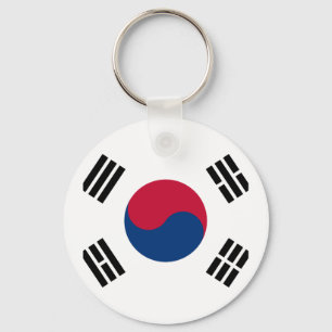 Chaveiro Bandeira de Coreia do Sul - 태극기 - 대한민