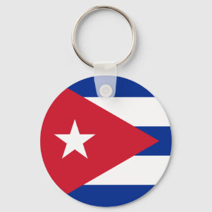 Chaveiro Bandeira de Cuba