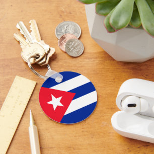 Chaveiro Bandeira de Cuba