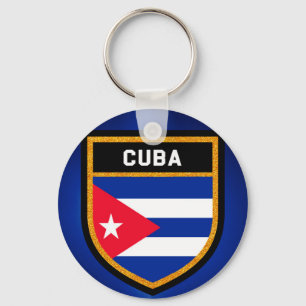 Chaveiro Bandeira de Cuba