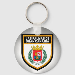 Chaveiro Bandeira de de Gran Canaria do Las Palmas