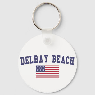 Chaveiro Bandeira de Delray Beach E.U.