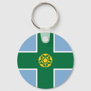 Chaveiro Bandeira de Derbyshire