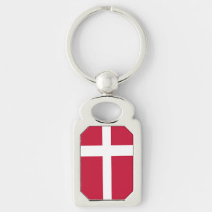 Chaveiro Bandeira de Dinamarca
