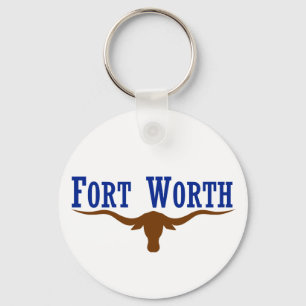 Chaveiro Bandeira de Fort Worth