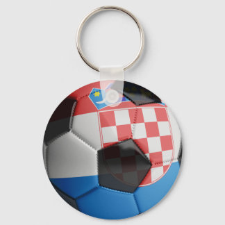 Chaveiro Bandeira de futebol da Croácia