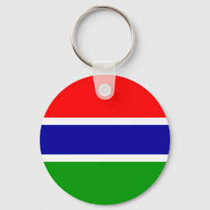 Chaveiro Bandeira de Gambia
