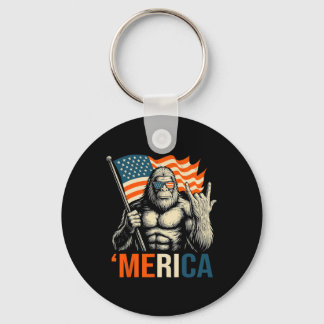 Chaveiro Bandeira de Gorila Americana Óculos de Sol Patriót
