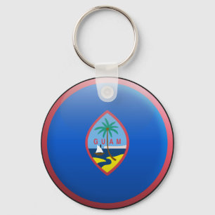 Chaveiro Bandeira de Guam