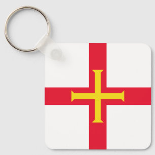 Chaveiro Bandeira de Guernsey