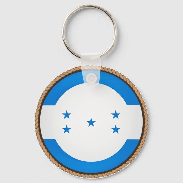 Chaveiro Bandeira de Honduras legal (Frente)