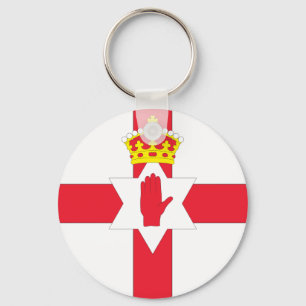 Chaveiro Bandeira de Irlanda do Norte