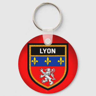 Chaveiro Bandeira de Lyon