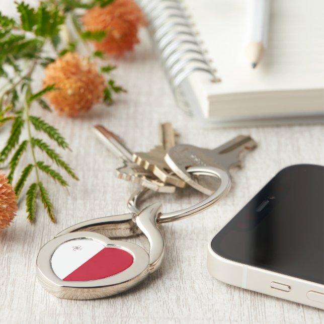 Chaveiro Bandeira de Malta (Lateral)