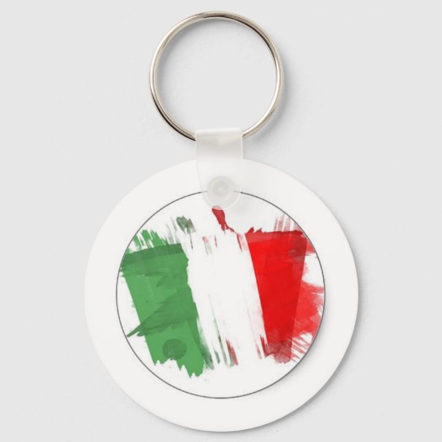 Chaveiro Bandeira de Moda Italiana (Frente)