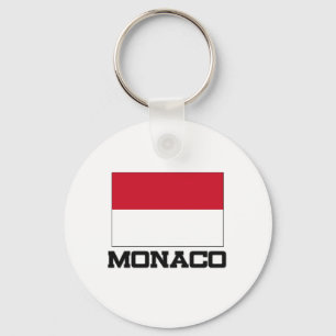 Chaveiro Bandeira de Monaco