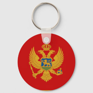 Chaveiro Bandeira de Montenegro