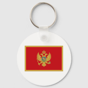 Chaveiro Bandeira de Montenegro