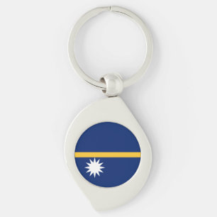 Chaveiro Bandeira de Nauru