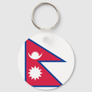Chaveiro Bandeira de Nepal