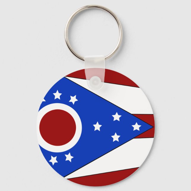 Chaveiro bandeira de Ohio (Frente)