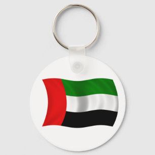 Chaveiro Bandeira de ondulação dos UAE
