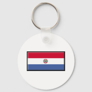 Chaveiro Bandeira de Paraguai