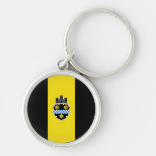 Chaveiro Bandeira de Pittsburgh Pensilvânia