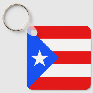 Chaveiro Bandeira de Porto Rico