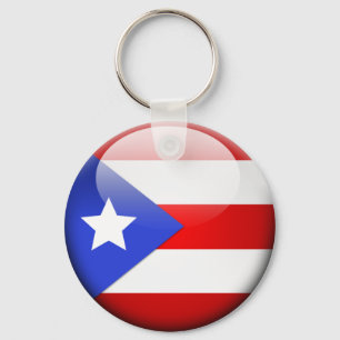 Chaveiro Bandeira de Puerto Rico