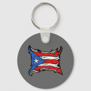 Chaveiro Bandeira de Puerto Rico de Reggaeton