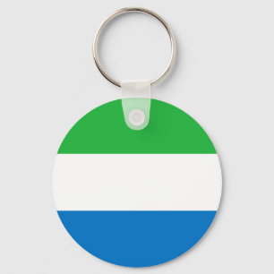 Chaveiro Bandeira de Serra Leoa