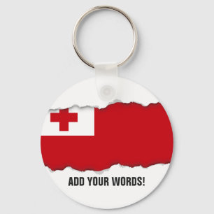 Chaveiro Bandeira de Tonga