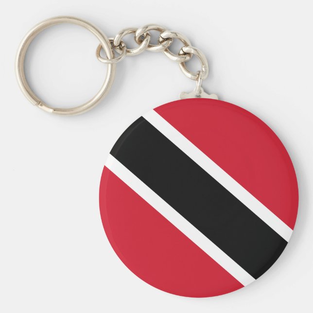 Chaveiro Bandeira de Trinidad e Tobago (Frente)