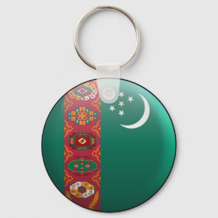 Chaveiro Bandeira de Turkmenistan