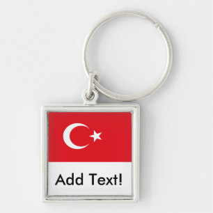 Chaveiro Bandeira de Turquia