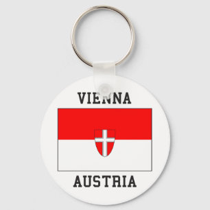 Chaveiro Bandeira de Viena Áustria