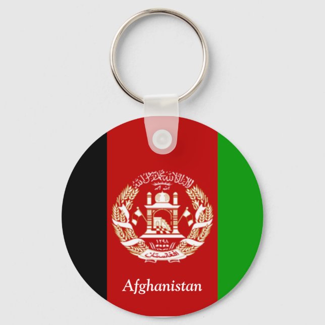 Chaveiro Bandeira do Afeganistão (Front)