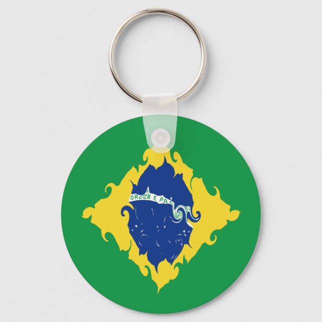 Chaveiro Bandeira do Brasil (Frente)