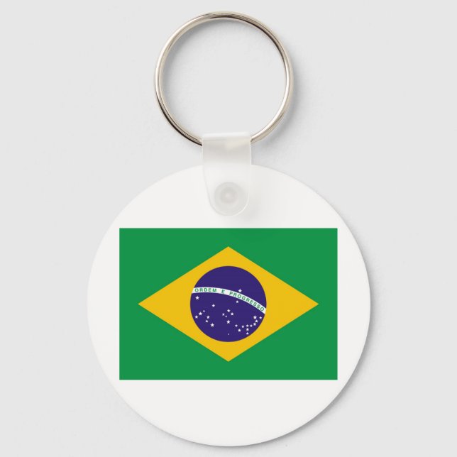 Chaveiro Bandeira do Brasil (Frente)