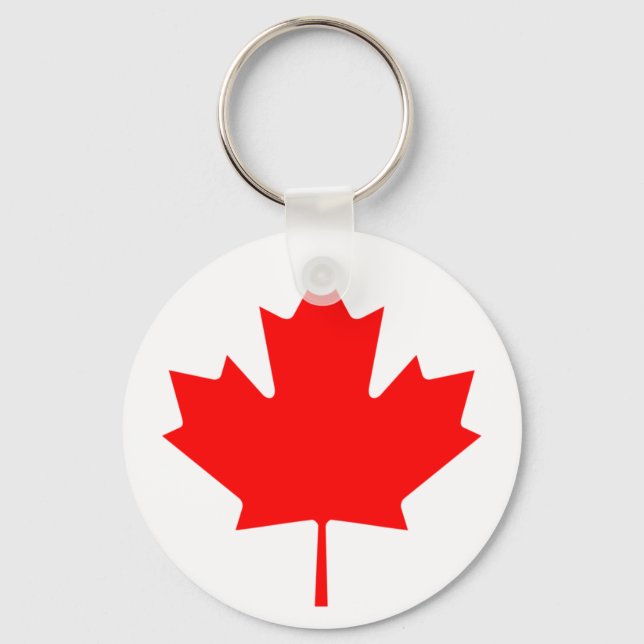 Chaveiro Bandeira do Canadá (Frente)