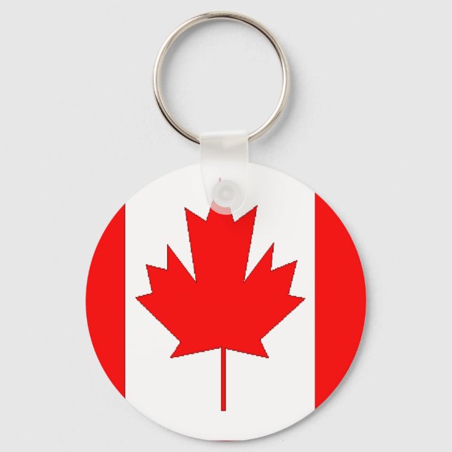 Chaveiro Bandeira do Canadá (Frente)