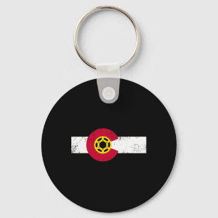 Chaveiro Bandeira do Colorado Mountain Bike Ciclismo Ciclis