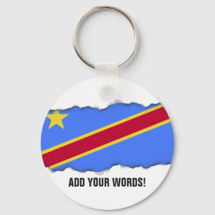 Chaveiro Bandeira do Congo