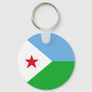 Chaveiro Bandeira do Djibuti