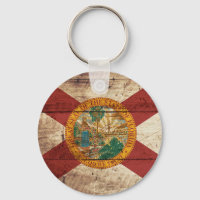 Bandeira do Estado da Flórida no Velho Grão de Mad
